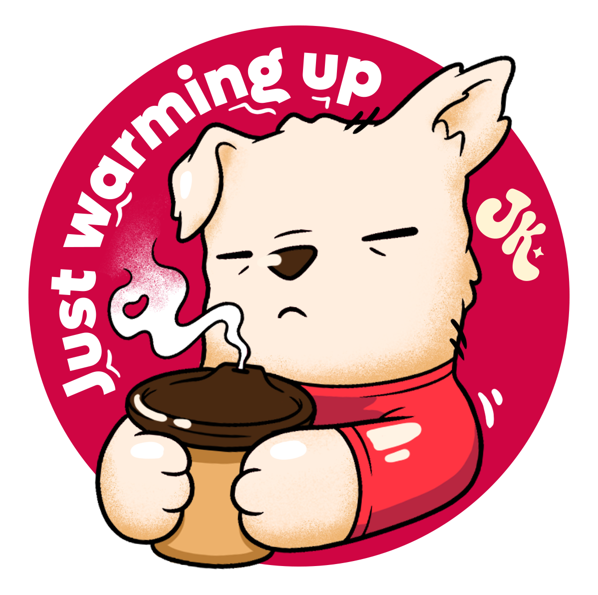 Eat Rice Ride Bikes Sticker Pack